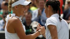 Wimbledon 2011: Caroline Wozniacká a Razzanová