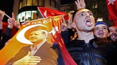 Turecko vs. Nizozemsko - protesty