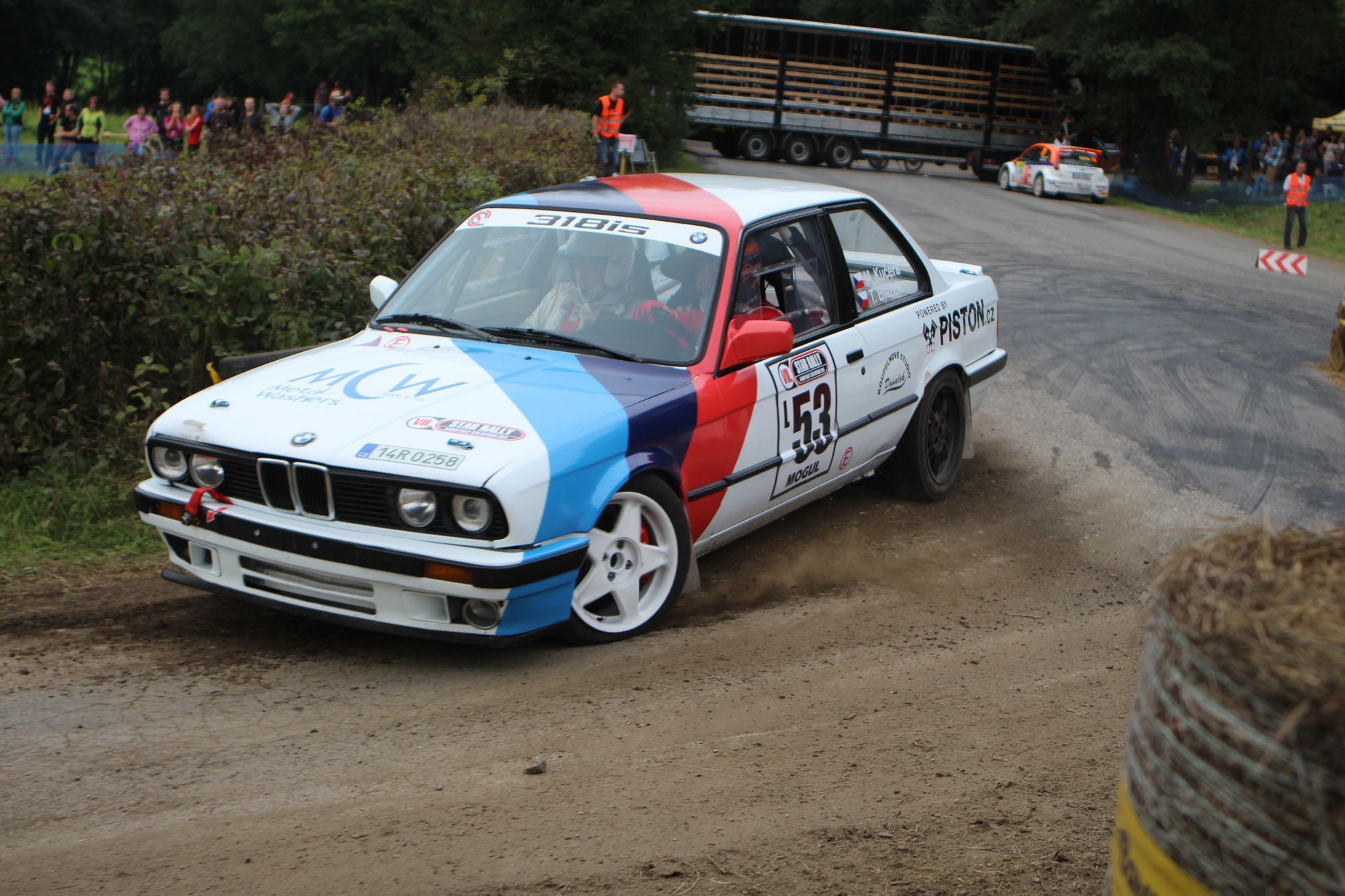 Historické vozy na Barum Rally 2014