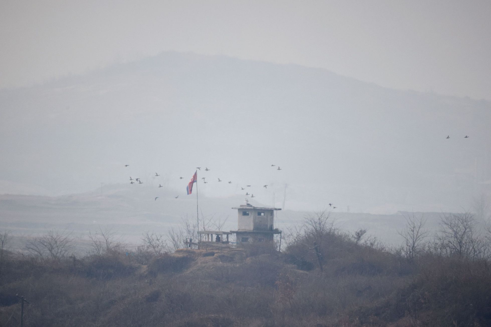 KLDR Severní Korea hranice Jižní Korea