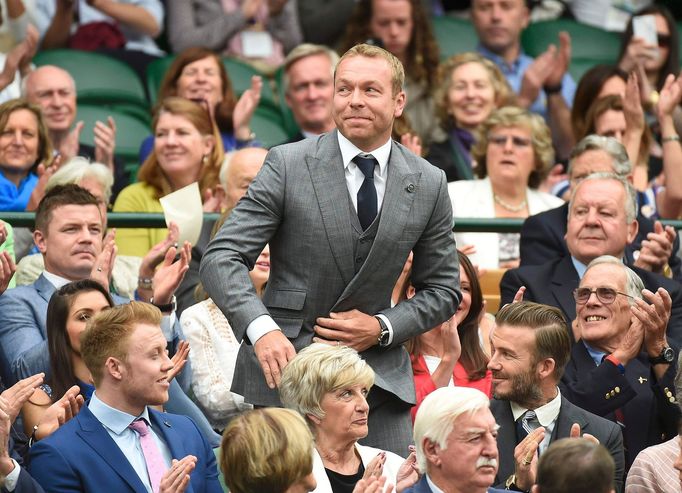 Wimbledon 2016: Sir Chris Hoy