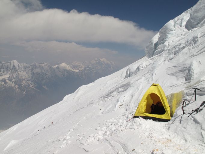 Osmitisícovky Radka Jaroše: Manaslu (8163 metrů, 2009)