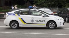 Ukrajina policie, ukrajinská policie - ilustrační foto.
