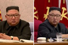 Co se děje s Kimem? Severokorejce na nových záběrech vyděsil vůdcův vzhled