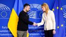 Volodymyr Zelenskyj na summitu EU