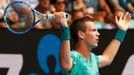 Tomáš Berdych ve čtvrtfinále Australian Open 2016