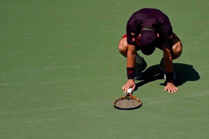 Nejlepší fotky US Open 2018: Kei Nišikori