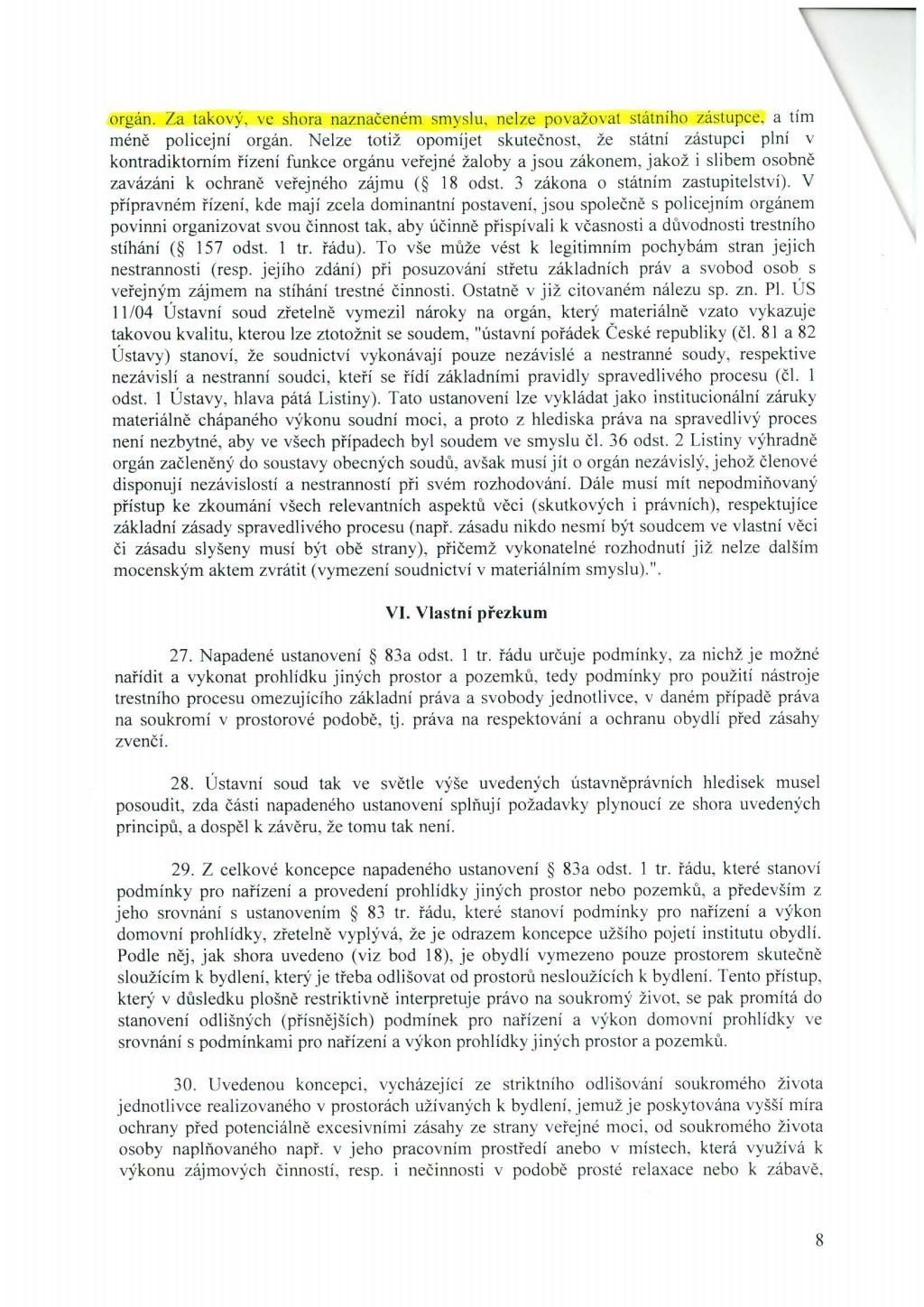 Ústavní soud - druhý dokument - 8
