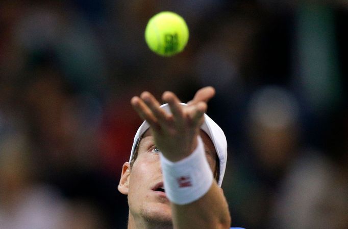 Davis Cup, finále Srbsko-ČR: Tomáš Berdych