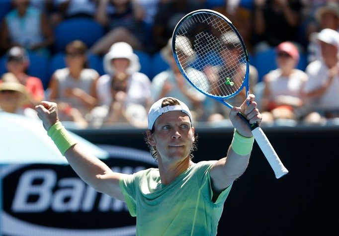 Tomáš Berdych vs. Fabio Fognini, osmifinále Australian Open