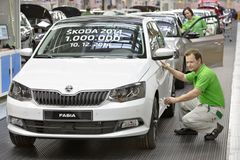 Ten factories produced one million Skoda cars