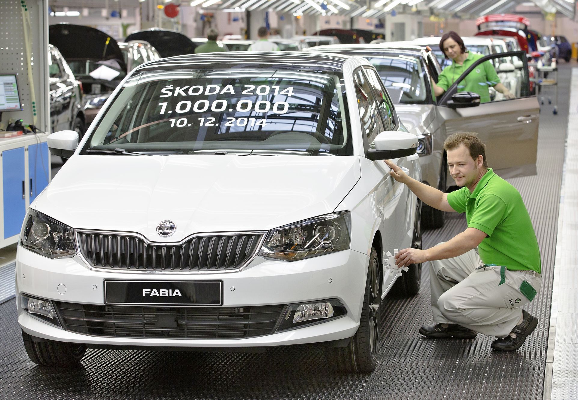 Škoda Fabia - 1000000 vyrobených v roce 2014