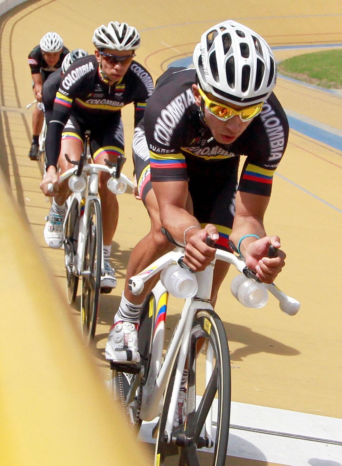 Juan Esteban Arango, dráhový cyklista v přípravě na olympiádu