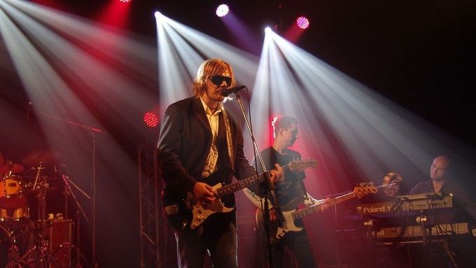 Bývalý člen Ready Kirken Michal Hrůza vystoupil v rámci svého turné v Plzni.