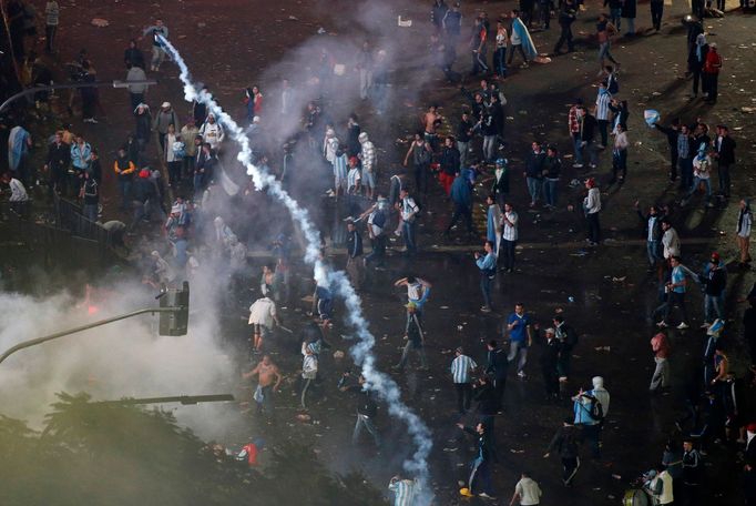 Argentinské nepokoje v Buenos Aires