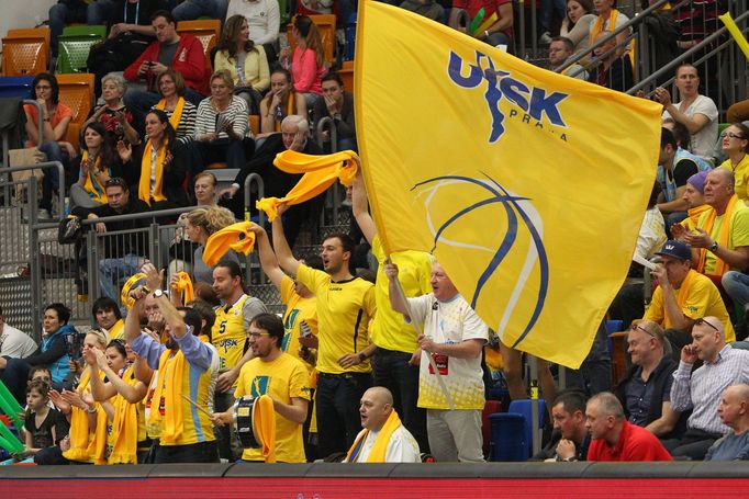 Final Four, USK-Fenerbahce: fanoušci USK Praha