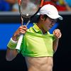 Kei Nišikori v prvním kole Australian Open