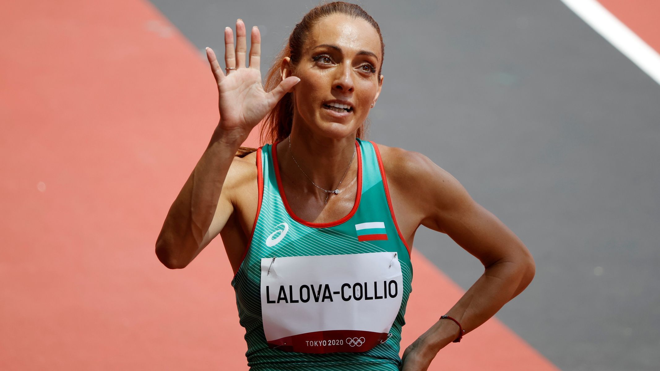 Bulharská sprinterka Ivet Lalovová-Colliová