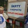 Protest školských odborářů