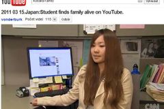 Po třech dnech pláče našla Japonka rodinu na YouTube