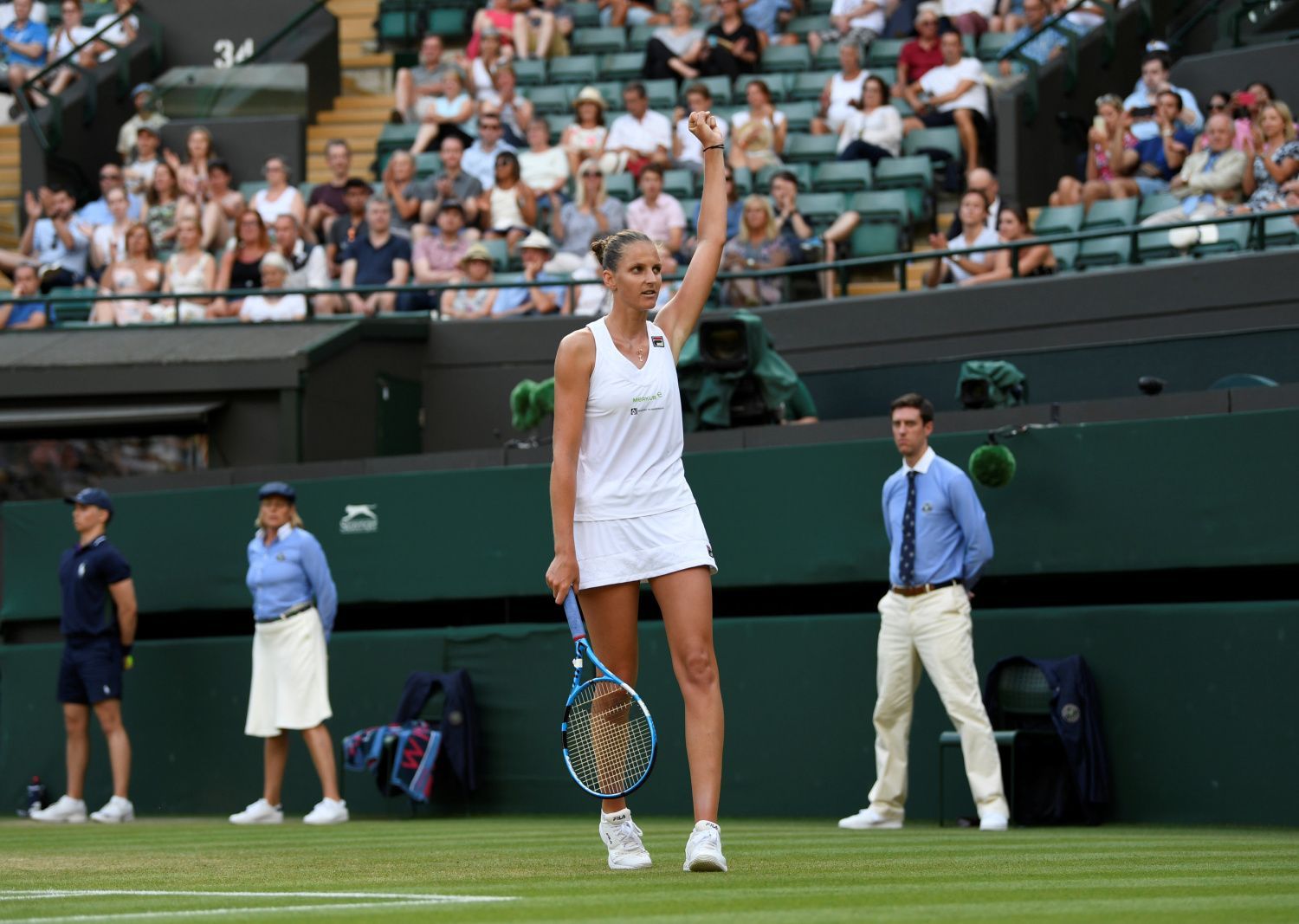 Karolína Plíšková ve třetím kole Wimbledonu 2018