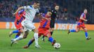Cadu v zápase EL Viktora Plzeň - Lazio