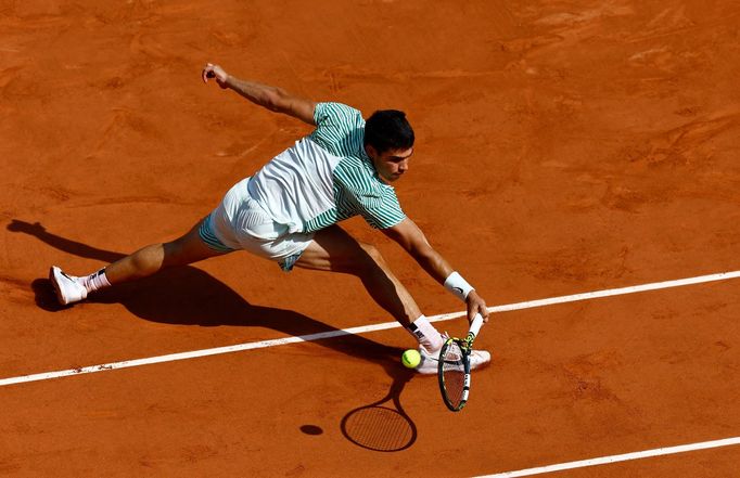 Carlos Alcaraz v semifinále French Open 2023