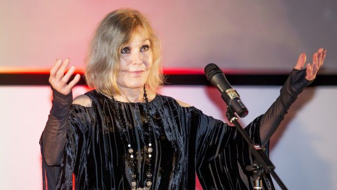 Herečka Kim Novaková v roce 2015 na pražském Febio festu.