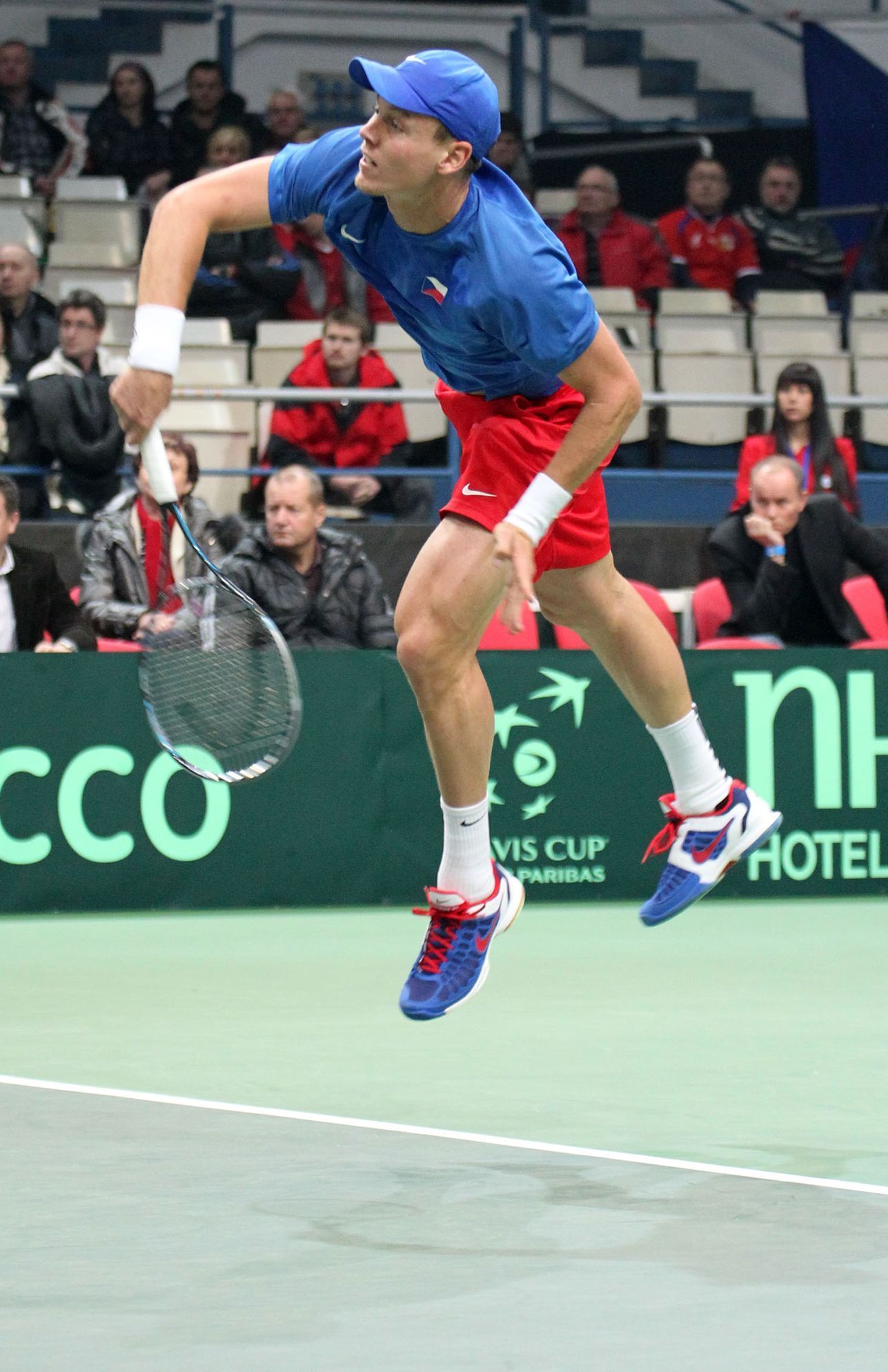 Davis Cup Česko Itálie (Berdych)