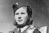 Vanda Biněvská jako příslušnice 2. čs. paradesantní brigády v SSSR.