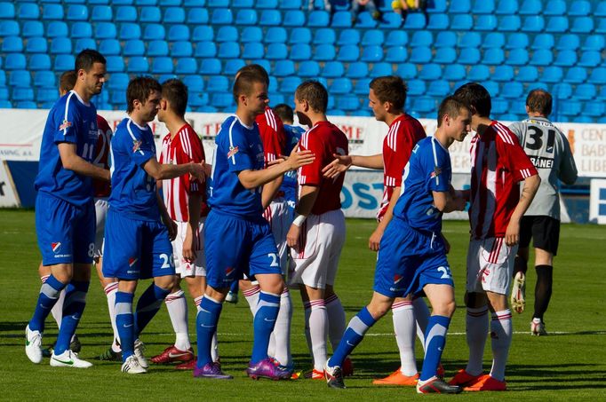 Zápas Baník Ostrava - Viktoria Žižkov o záchranu v Gambrinus lize