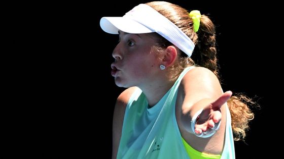 Fotografie z pátého hracího dne na grandslamovém Australian Open.