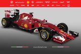 Nové Ferrari nese kódové označení SF15-T. rozluštění ze snadné Scuderia Ferrari 2015 Turbo.