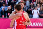 Všechny tři české beachvolejbalové páry vypadly v Ostravě v osmifinále