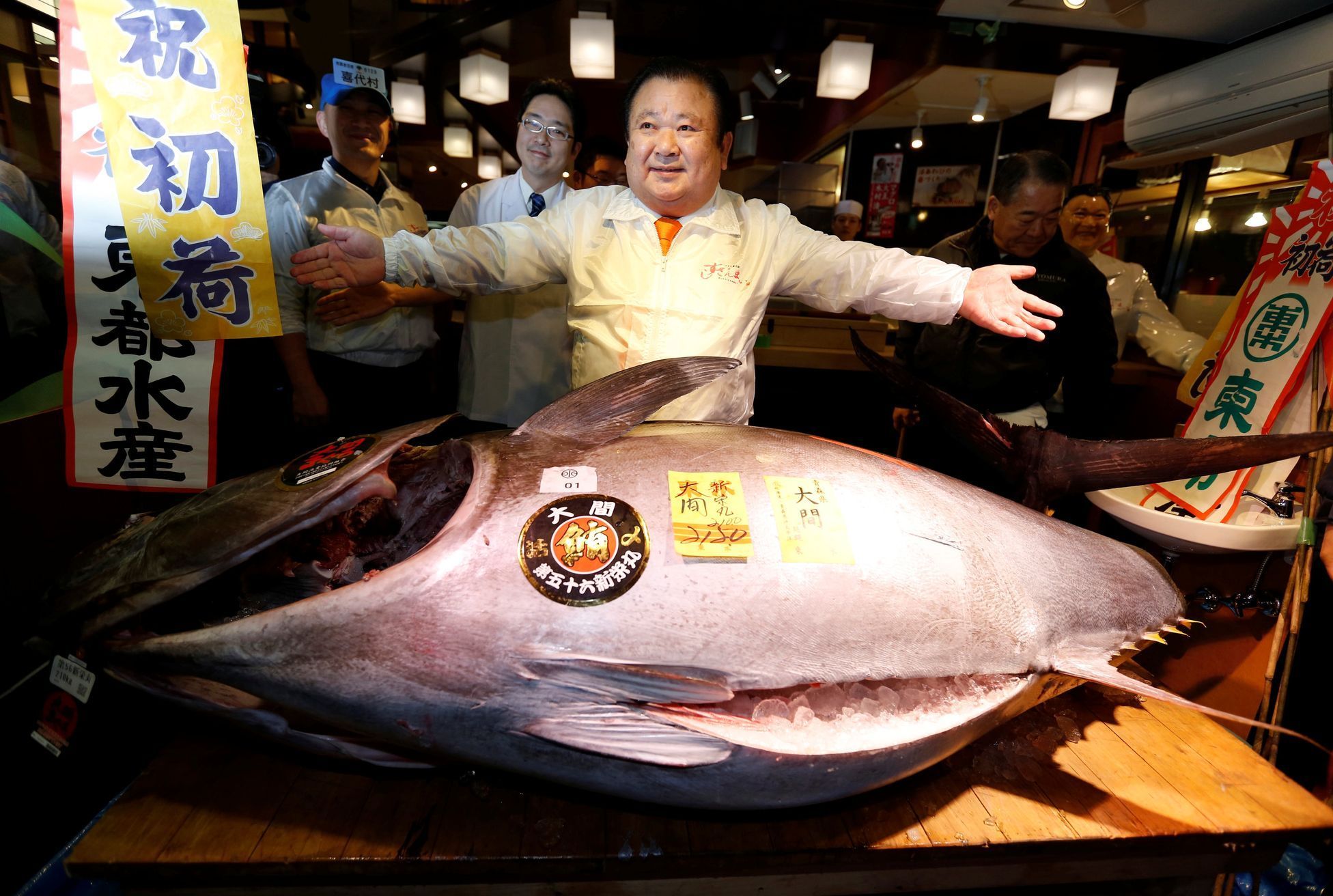 Novoroční tuňák za 16 milionů