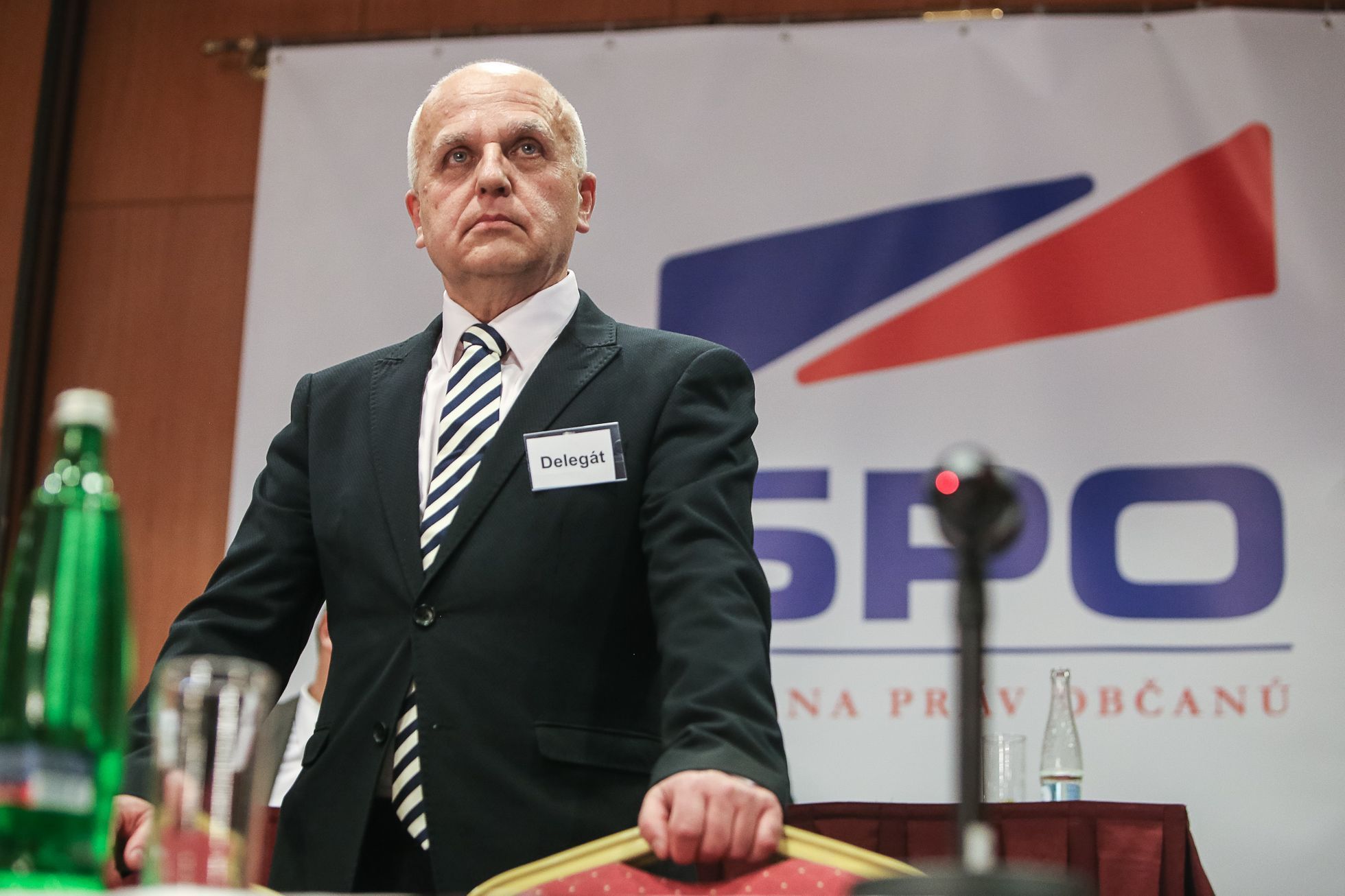 Volební sjezd SPO Zemanovci - Miloš Zeman, Martin Nejedlý, Vratislav Mynář - 28.3.2018
