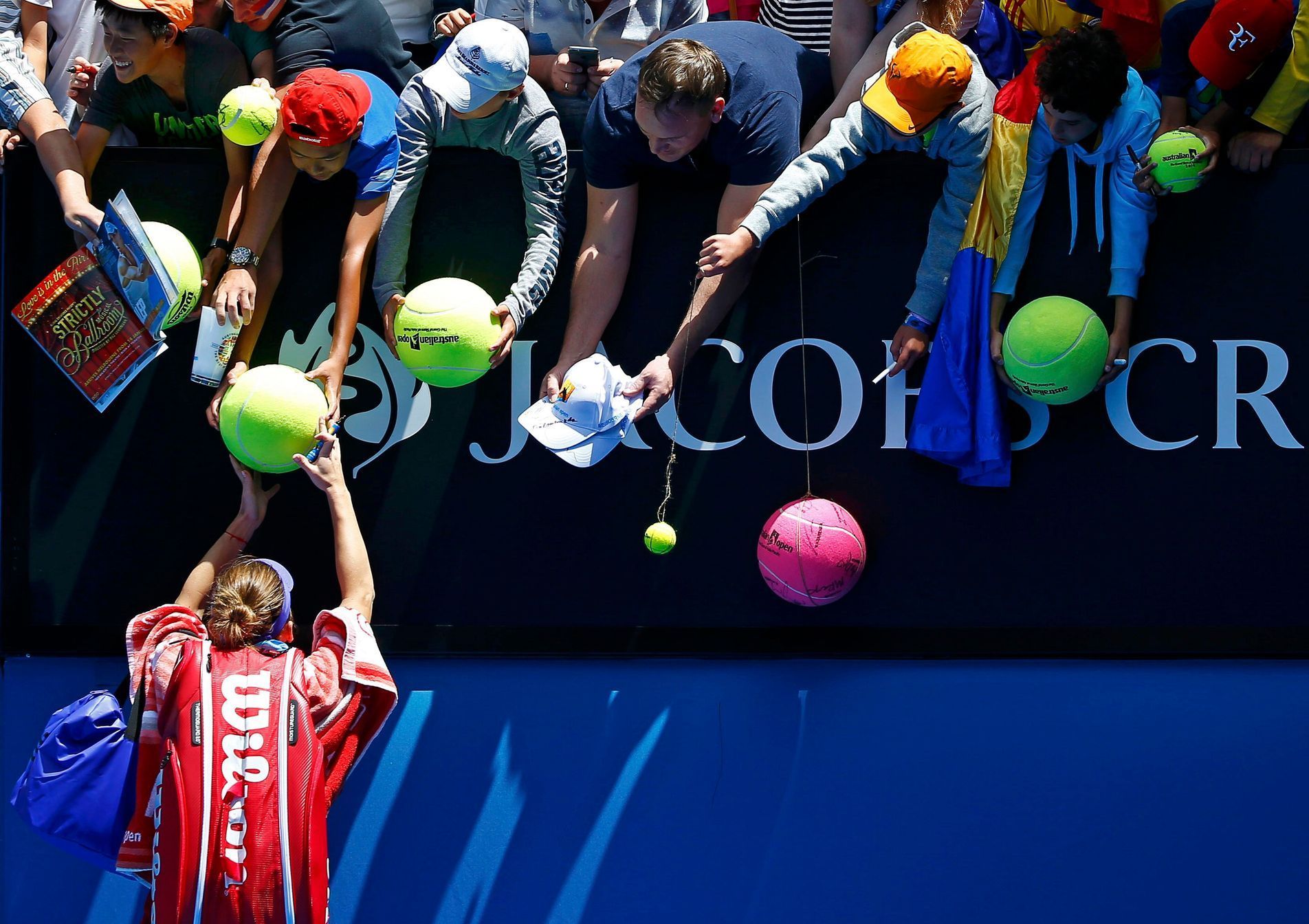 Rumunka Simona Halepová po prvním kole Australian Open