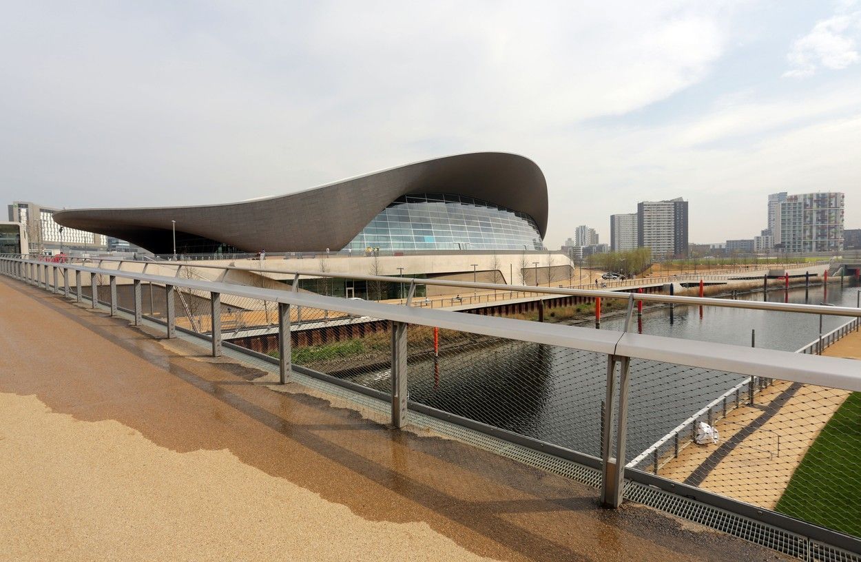 Aquatic Centre, Londýn, Zaha Hadid