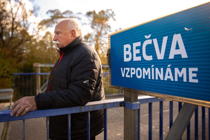 Řeka Bečva a její okolí. Hovoří rybář, která havárii nahlásil, Stanislav Pernický.