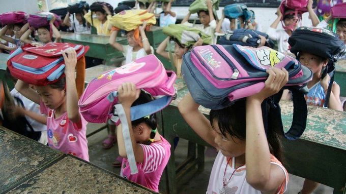 Čínští školáci (ilustrační foto).
