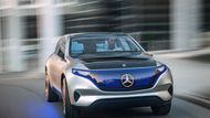 Mercedes-Benz Generation EQ - Loňský koncept Mercedesu je jakýmsi crossoverem, který je poháněn dvěma elektromotory. Celkem lze očekávat výkon až 300 kW, přičemž auto zvládne na jedno nabití ujet 500 km. EQ je zkratkou „Electric Intelligence“.