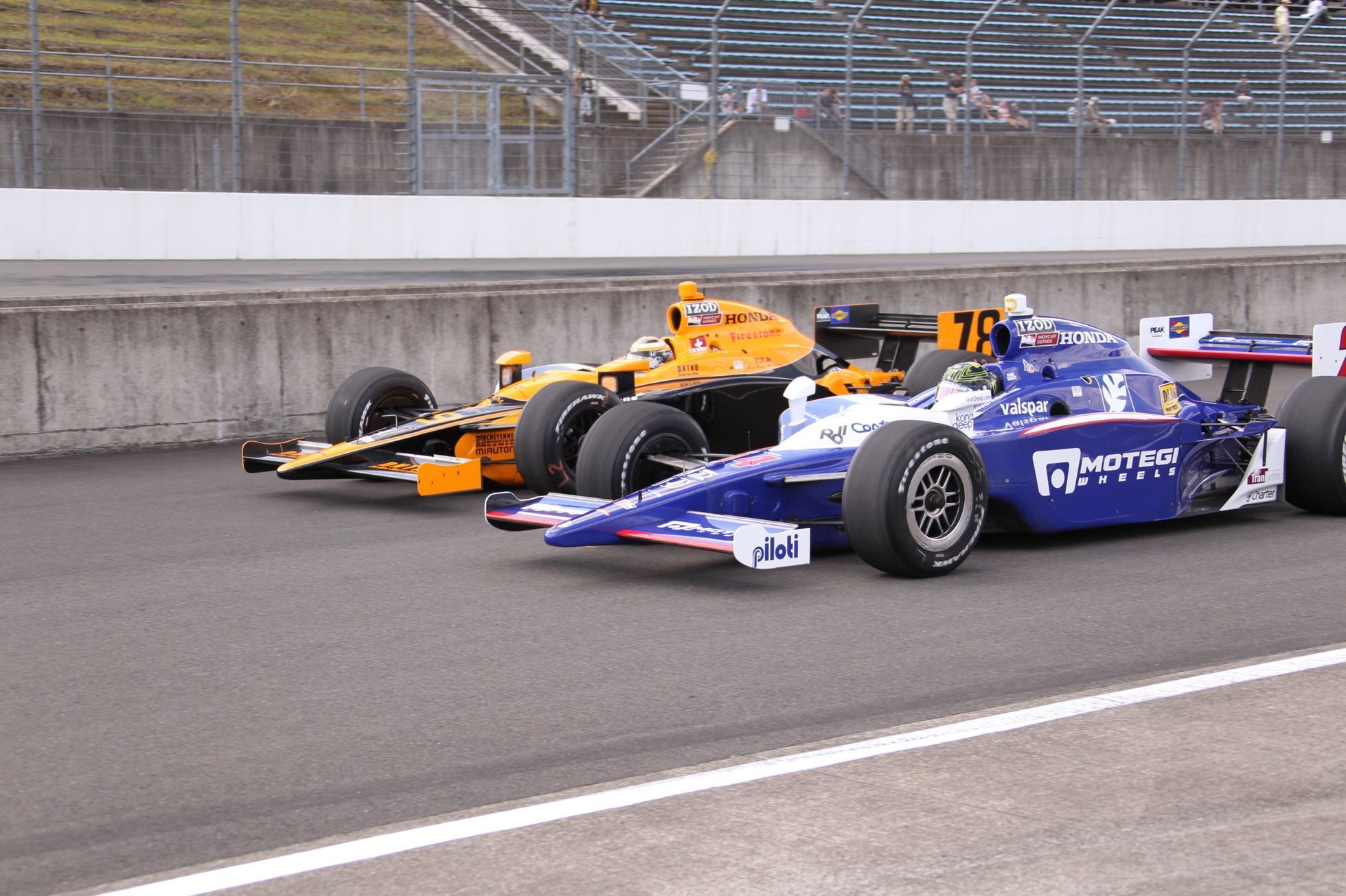 IndyCar: Simona de Silvestrová a Paul Tracy