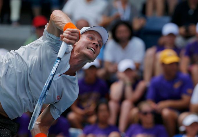 Tomáš Berdych na tenisovém US Open 2013