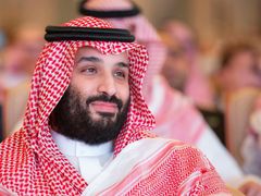 Saúdský korunní princ Muhammad bin Salmán.