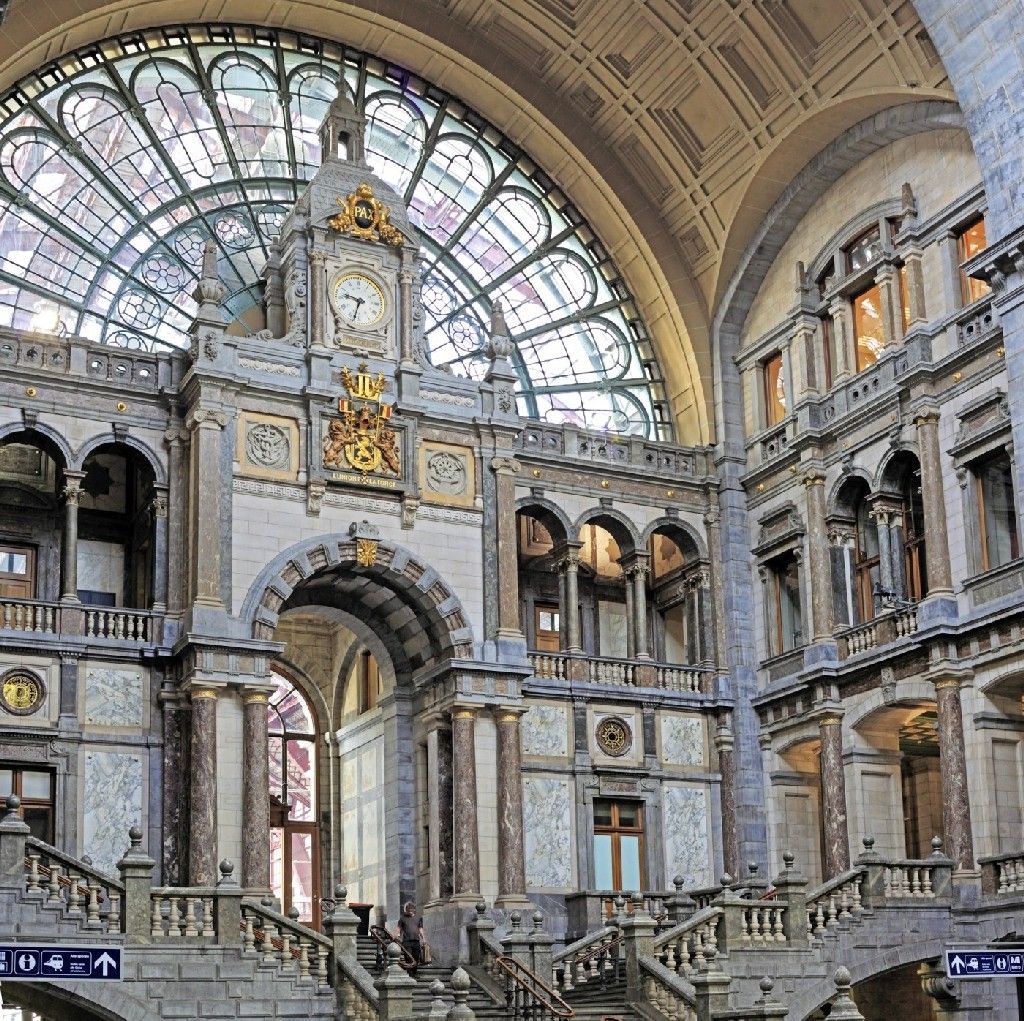 Nejhezčí nádraží světa - Antwerp Central railway station