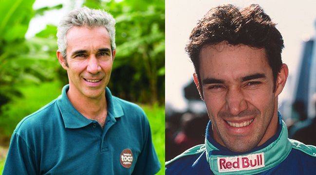 Pedro Diniz dnes a v roce 2000