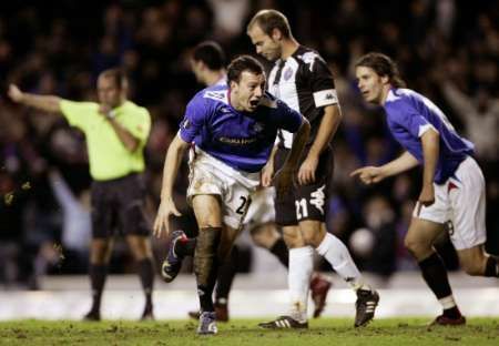 Fotbal: Rangers - Partizan