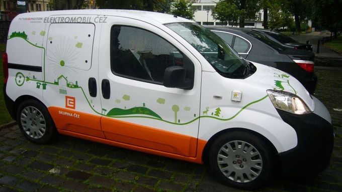 ČEZ představil své první auto na elektrický pohon