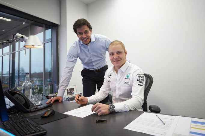 F1 2017: Valtteri Bottas a Toto Wolff, Mercedes