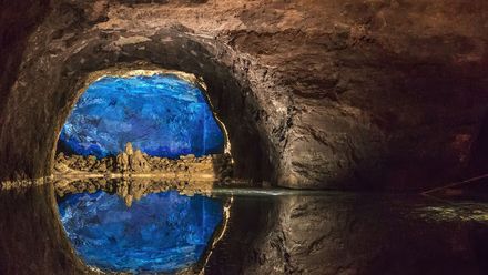 Němci tu ukryli tajnou továrnu, teď je tady obří podzemní jezero